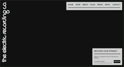 Desktop Screenshot of electricrecordingco.com